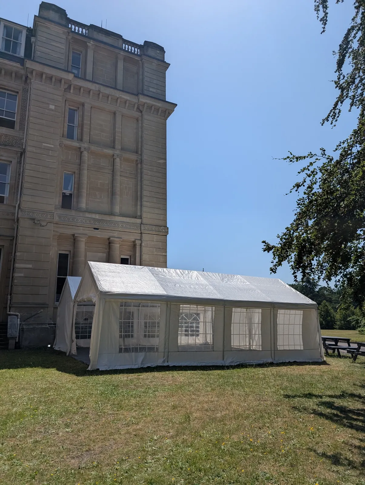 Marquee at a corporate venue